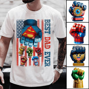 Best Dad Ever - Personalized Shirt Gift For Dad Tu20