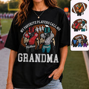 My Favorite Player Call Me Mom Grandma Personalized Football Mom Grandma Shirt Gift For Sport Family T1807