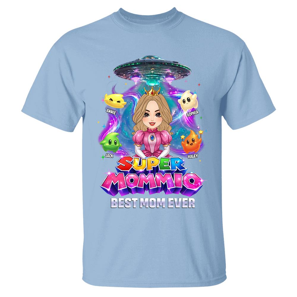 Galaxy Luma Super Mommio Shirt, Gift For Mom, Mother's Day L0411 Hv01