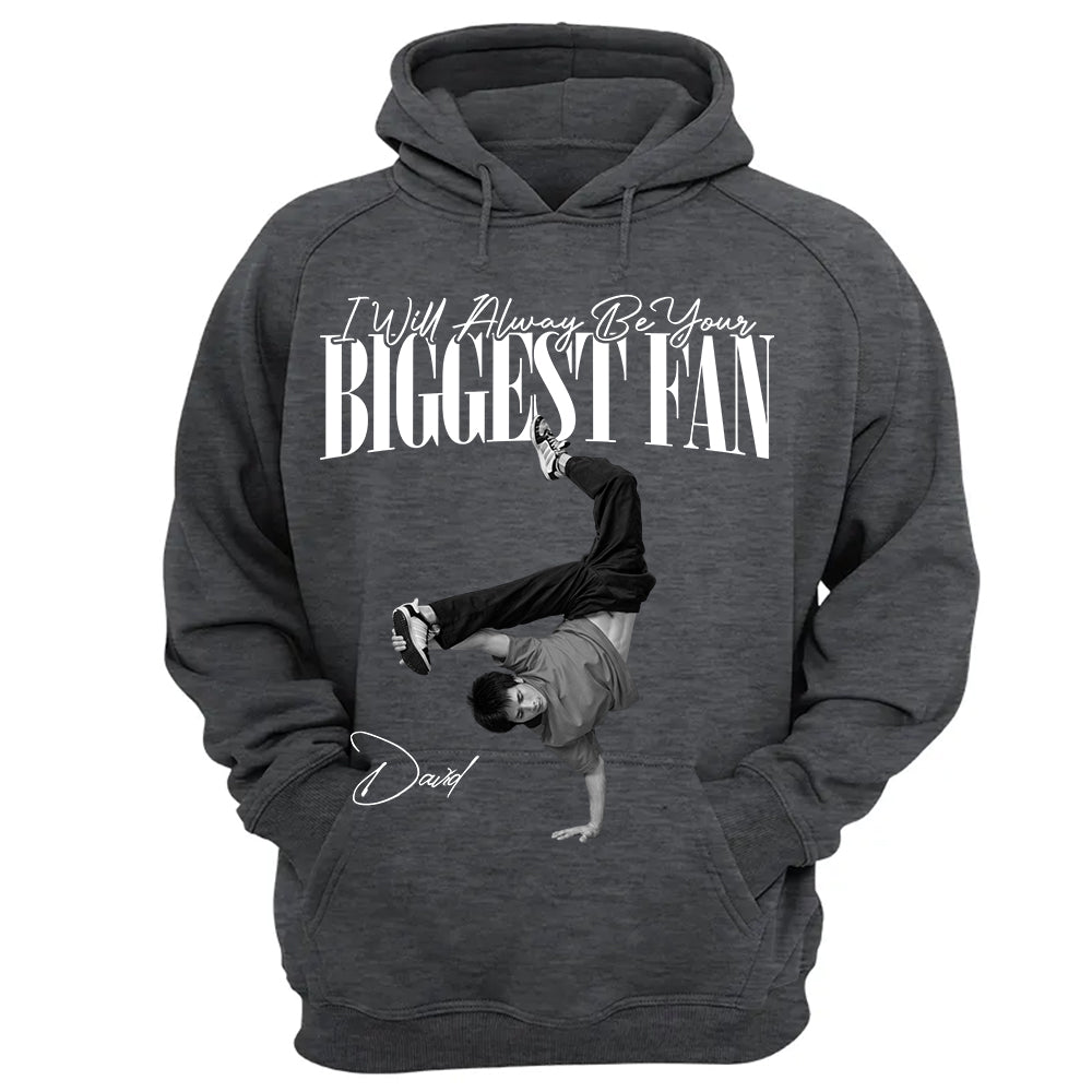 Personalized I'll Always Be Your Biggest Fan Washed Tee Retro Bootleg Shirt For Breakdance Lovers T1807