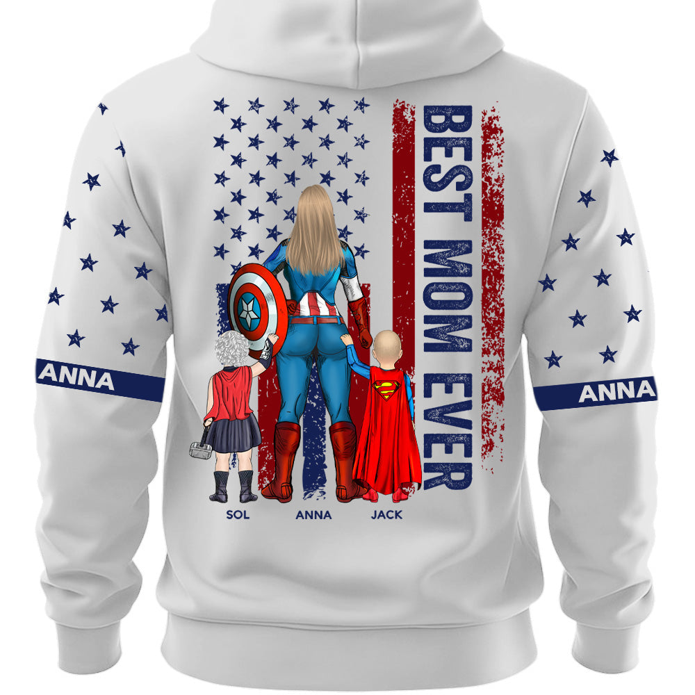 Best Mom Ever, Personalized Shirt, Gift For Mom, Mother's Day T1807 T24