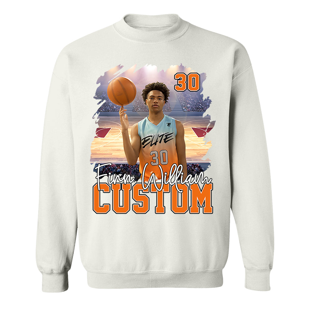 Custom Photo Player And Team Name Shirt - Personalized Photo Sports Shirt Hv01