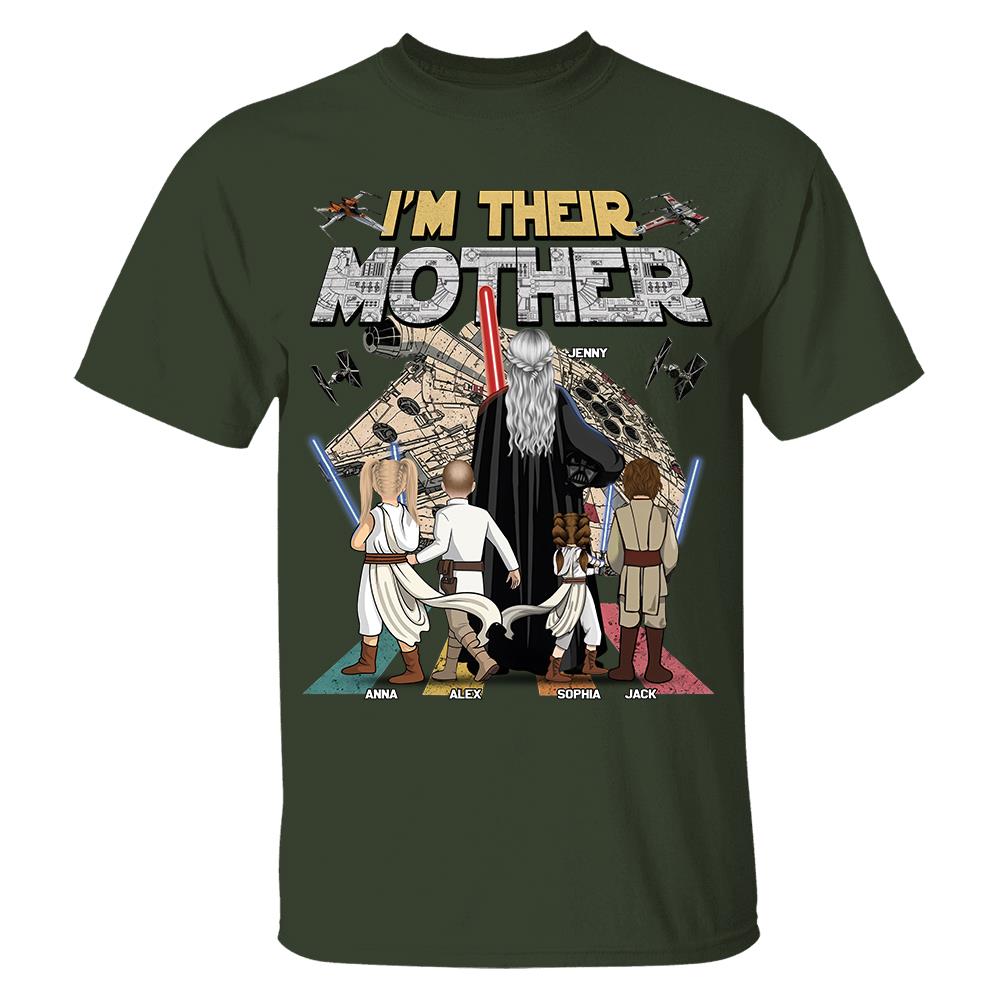 I Am Their Mother - Personalized Shirt - Gift For Mom, Mother's Day Vr2 T1807 Hv01