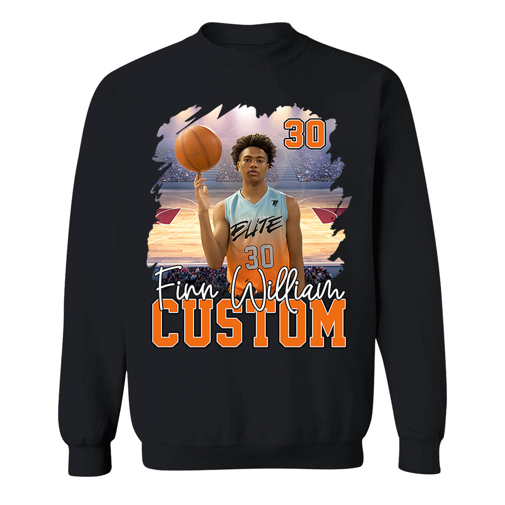 Custom Photo Player And Team Name Shirt - Personalized Photo Sports Shirt Hv01