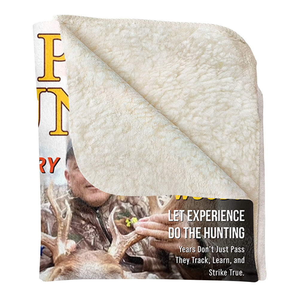 Personalized Retirement Hunting Magazine Blanket-Gifts for Retired Hunters