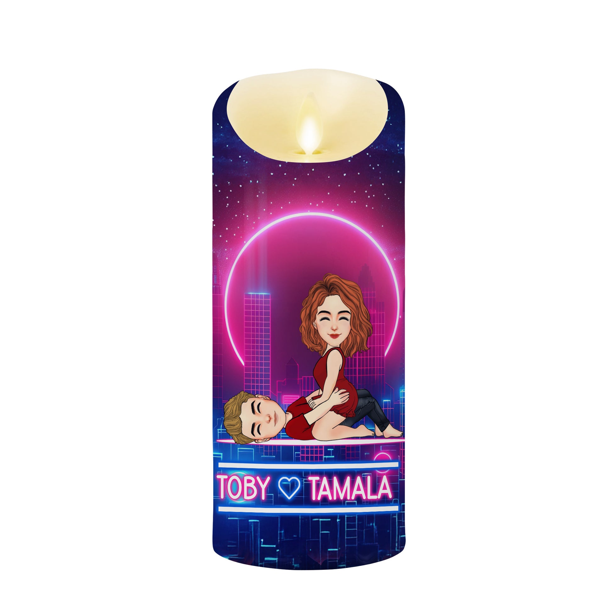 To My Wife Always Remember - Personalized LED Candle Anniversary Gift For Couples Li29