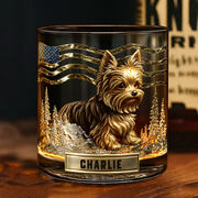 Any Dog Breeds, Personalized Dog Whiskey Glass, Gift For Dog Lovers T1807 Hv01