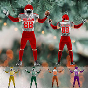 American Football Player Ornament Gift For Football Lovers - Custom Gift For Football Player Nh00