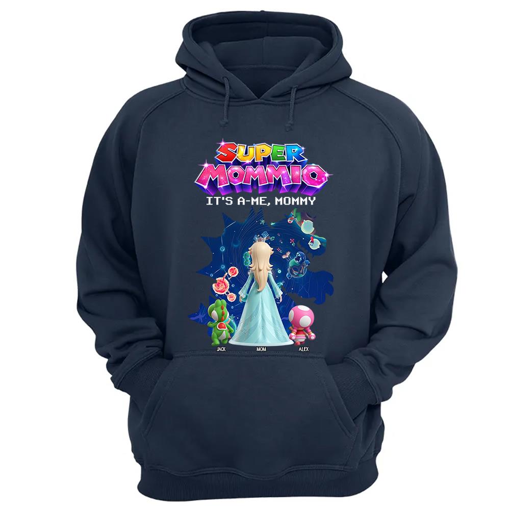 Customized Super Mommio It's A Me, Mommy Shirt, Gift For Mom, Mother's Day L0411 Nh00