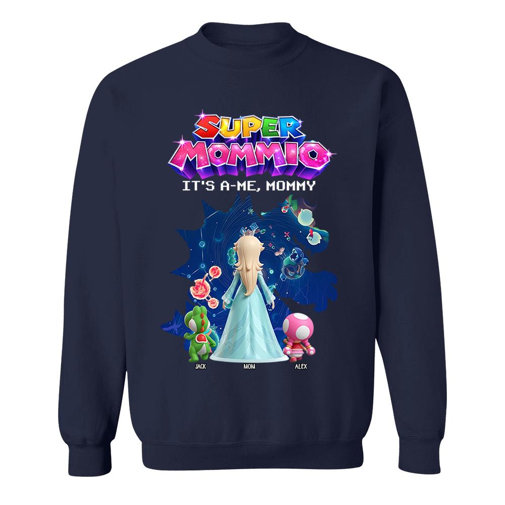 Customized Super Mommio It's A Me, Mommy Shirt, Gift For Mom, Mother's Day L0411 Nh00