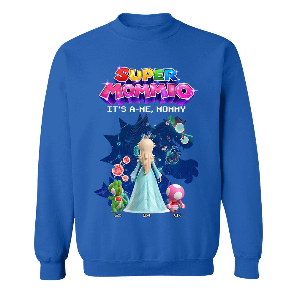 Customized Super Mommio It's A Me, Mommy Shirt, Gift For Mom, Mother's Day L0411 Nh00