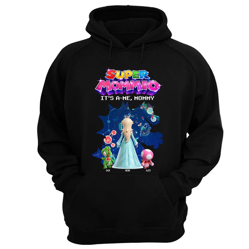 Customized Super Mommio It's A Me, Mommy Shirt, Gift For Mom, Mother's Day L0411 Nh00