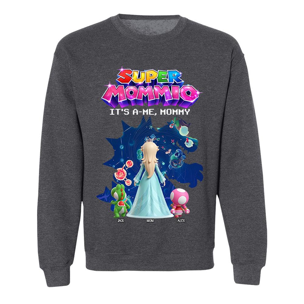 Customized Super Mommio It's A Me, Mommy Shirt, Gift For Mom, Mother's Day L0411 Nh00