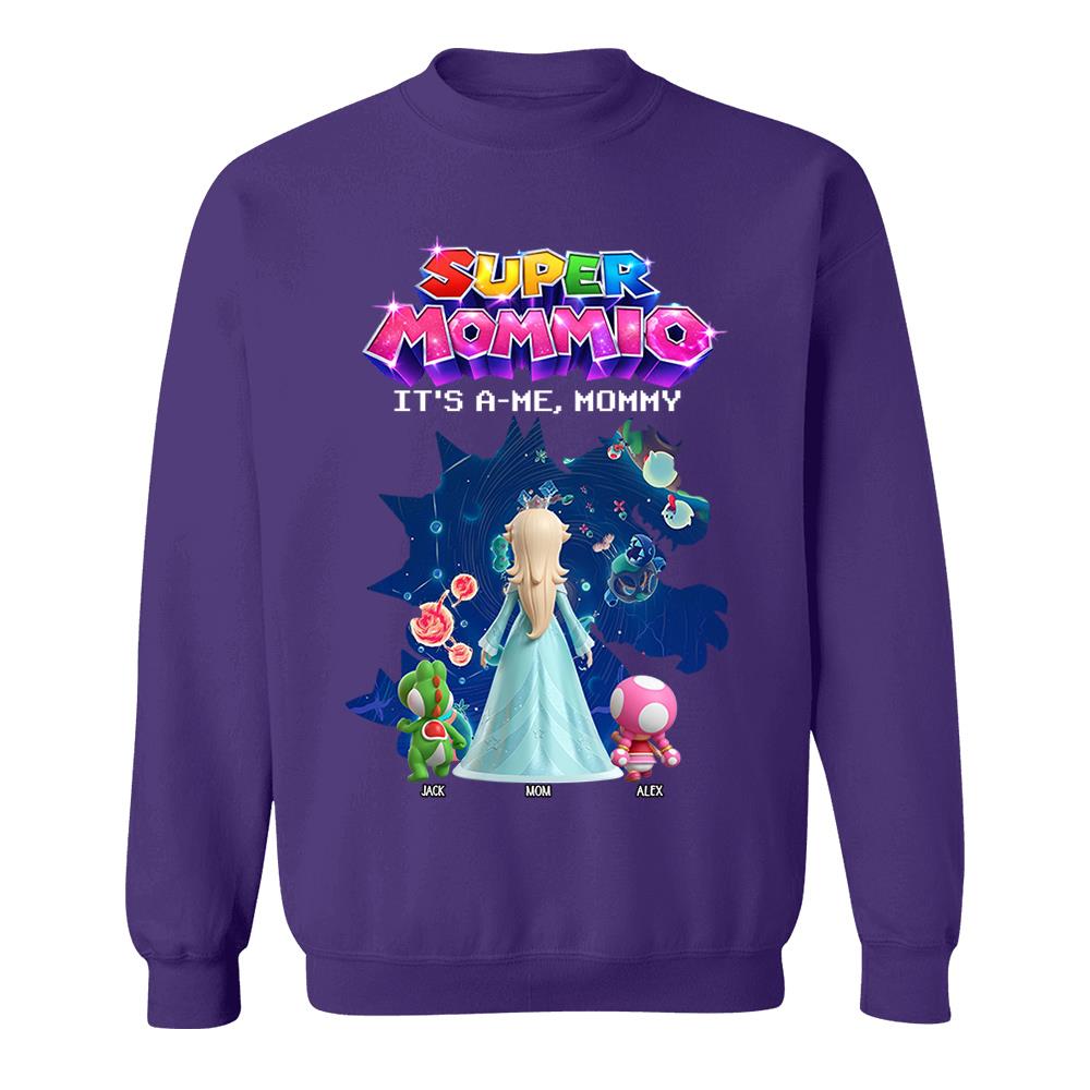 Customized Super Mommio It's A Me, Mommy Shirt, Gift For Mom, Mother's Day L0411 Nh00