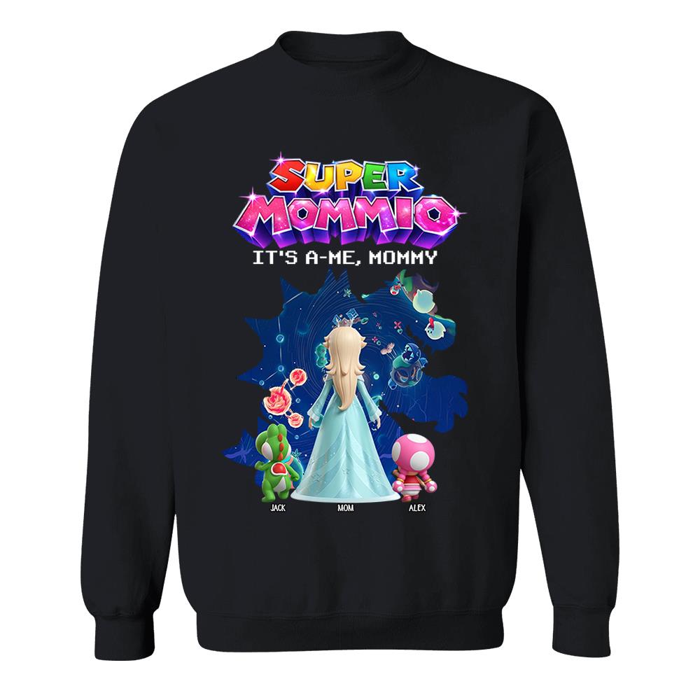 Customized Super Mommio It's A Me, Mommy Shirt, Gift For Mom, Mother's Day L0411 Nh00
