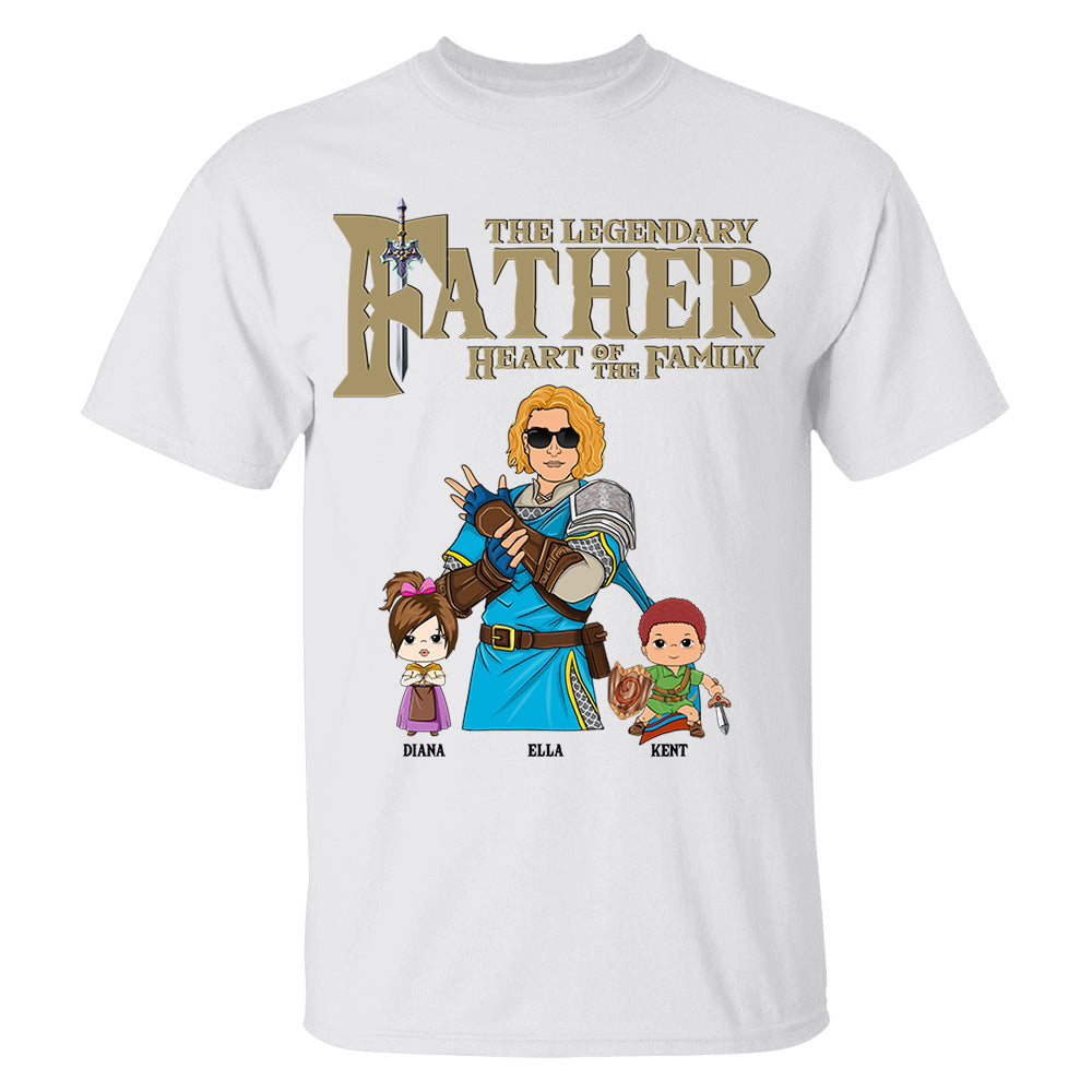 Personalized Greatest Dad In Hyrule Shirt Gift For Dad - Birthday & Mother's Day Gift For Her Vr2