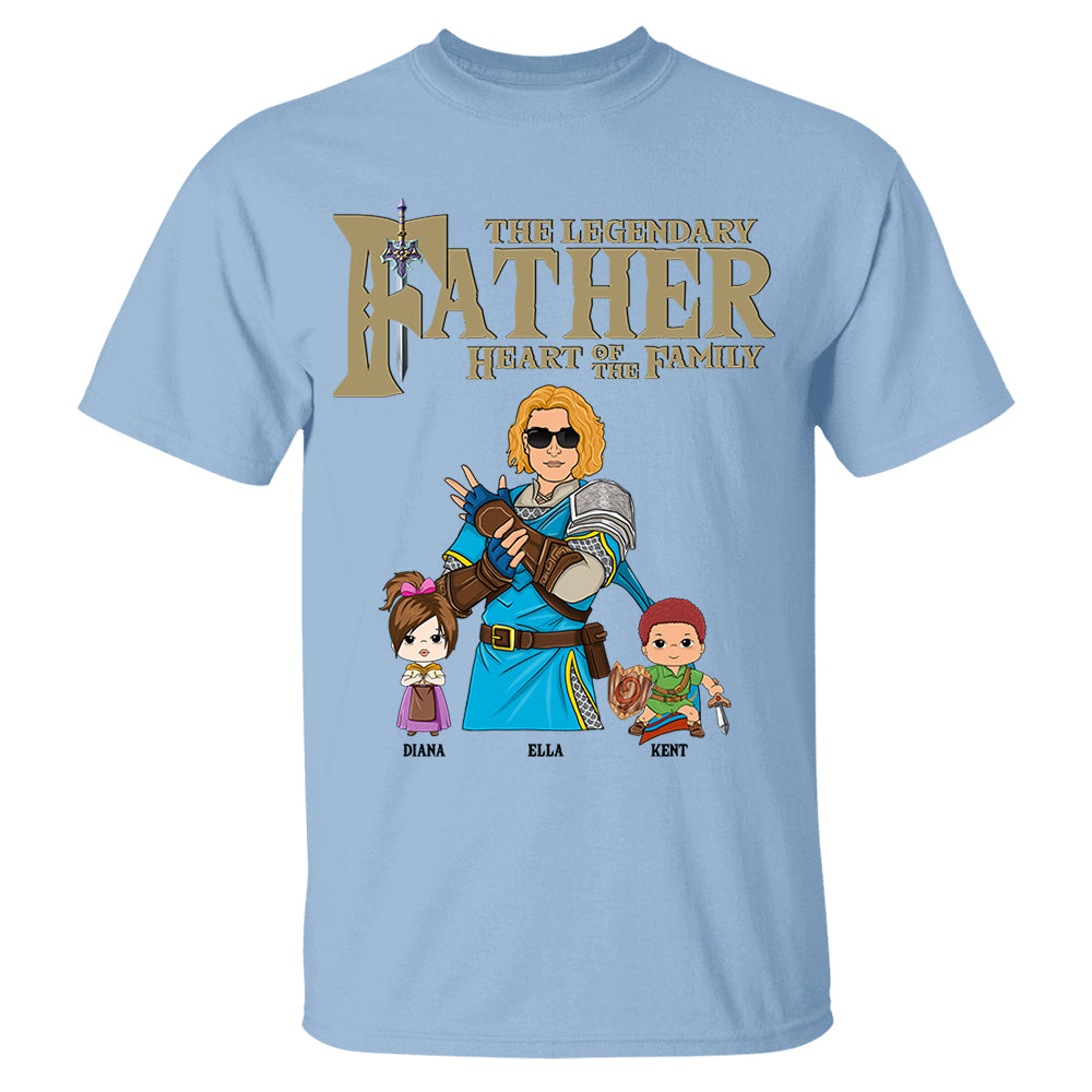 Personalized Greatest Dad In Hyrule Shirt Gift For Dad - Birthday & Mother's Day Gift For Her Vr2