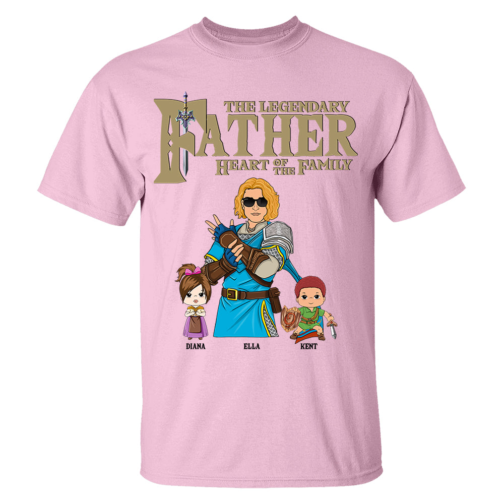 Personalized Greatest Dad In Hyrule Shirt Gift For Dad - Birthday & Mother's Day Gift For Her Vr2