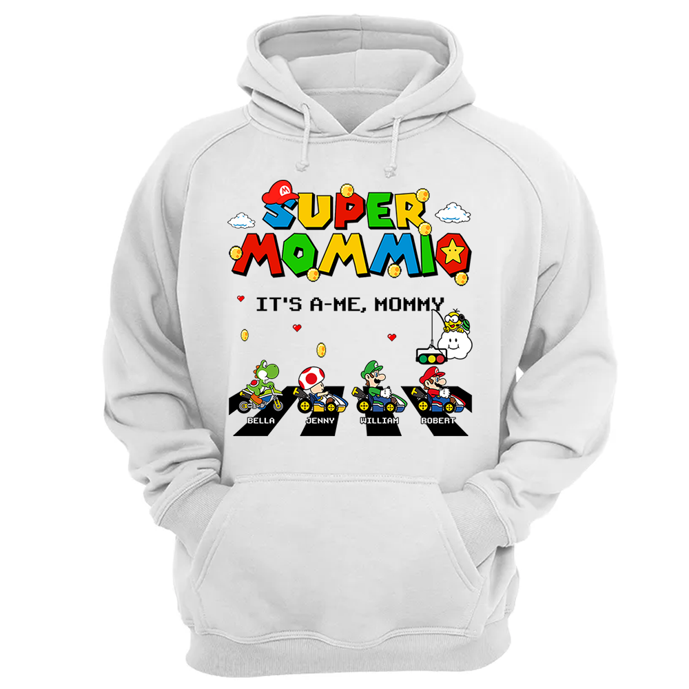 Super Mommio It's A Me Mommy Personalized Shirt Gifts For Mom Pa00-05.08.2026