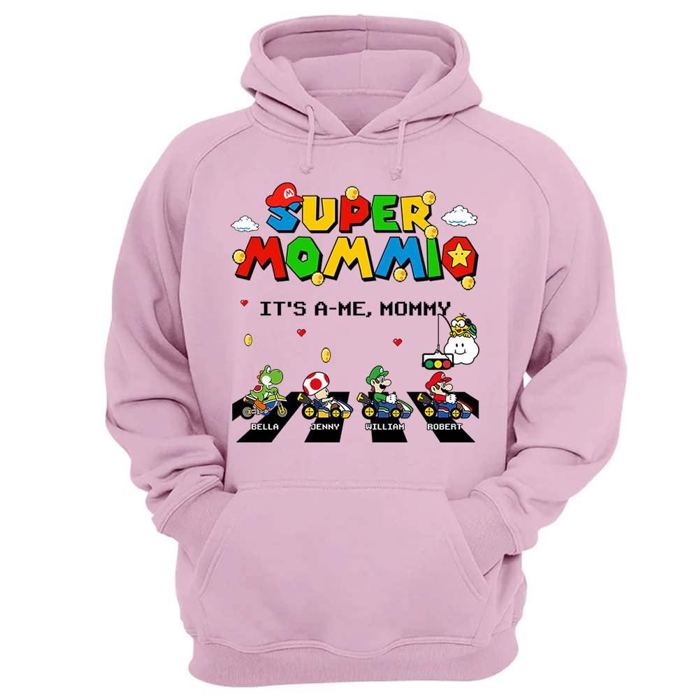 Super Mommio It's A Me Mommy Personalized Shirt Gifts For Mom Pa00-05.08.2026