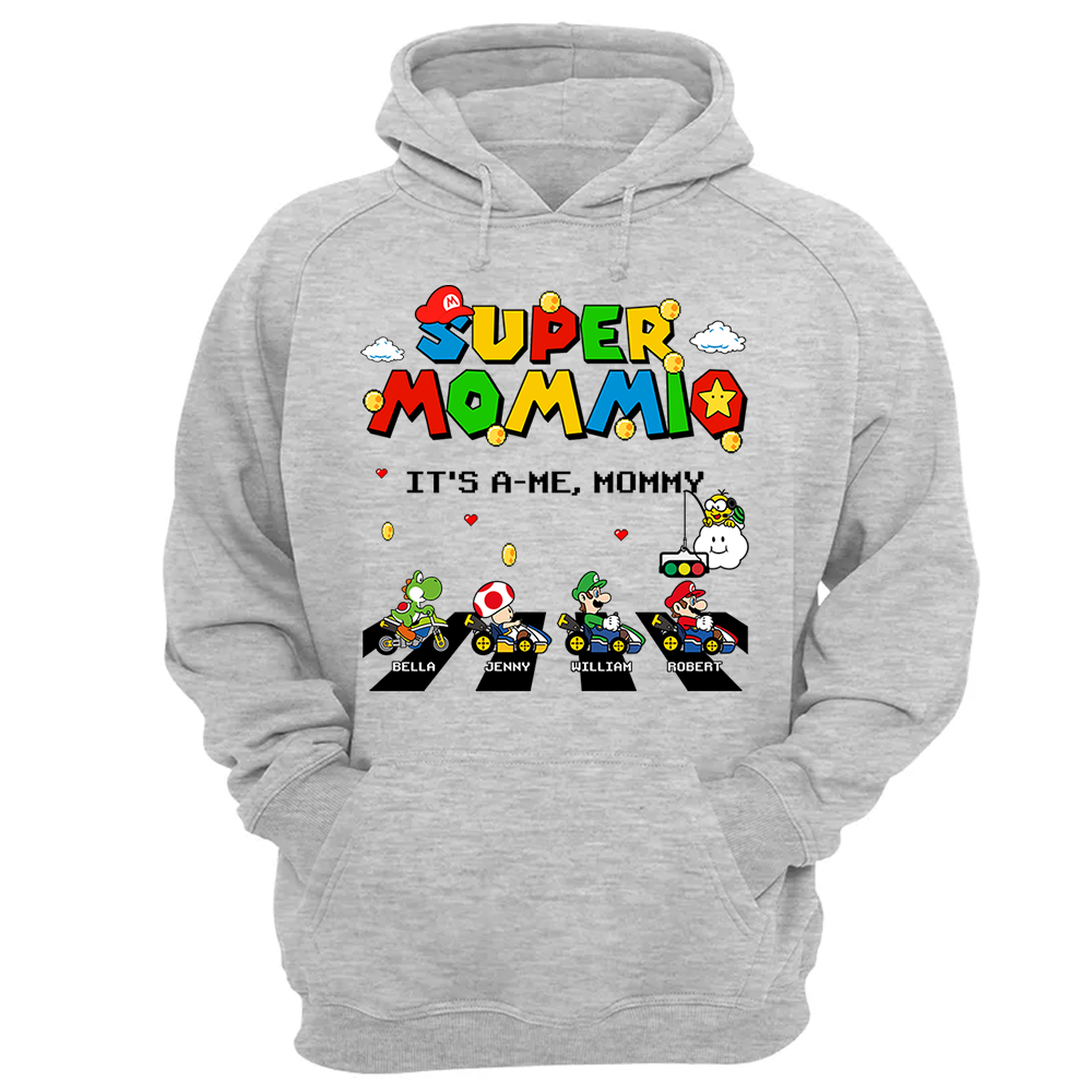 Super Mommio It's A Me Mommy Personalized Shirt Gifts For Mom Pa00-05.08.2026