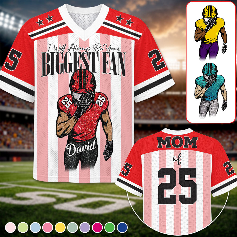 My Heart Is On That Field Custom Shirt Personalized Name Number Jersey Football Player L0411 Pt99
