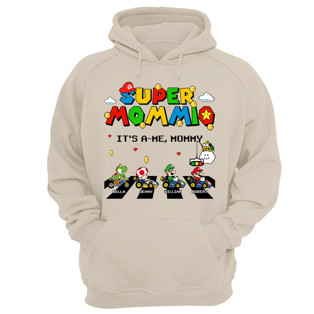 Super Mommio It's A Me Mommy Personalized Shirt Gifts For Mom Pa00-05.08.2026