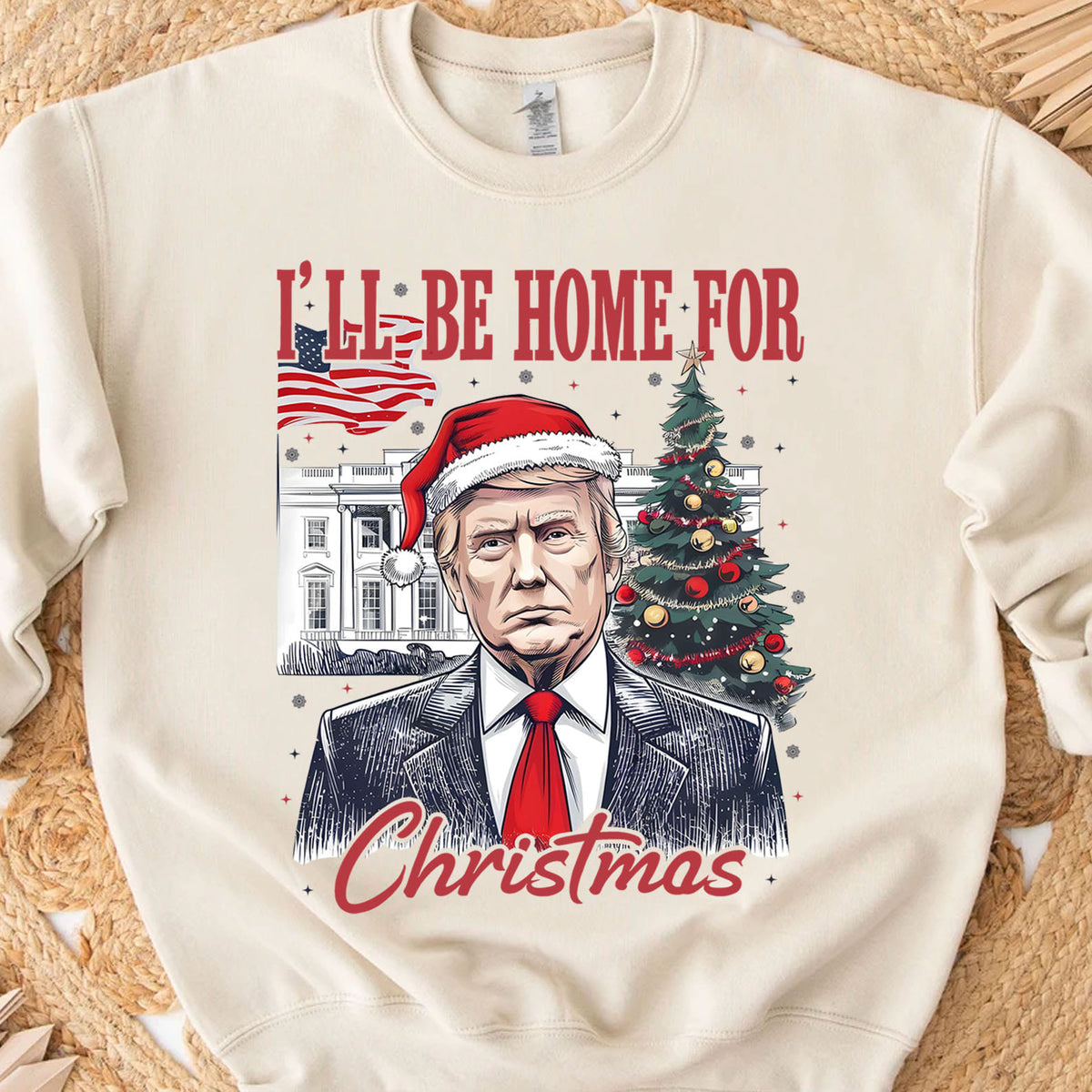 I'll Be Home For Christmas Shirt