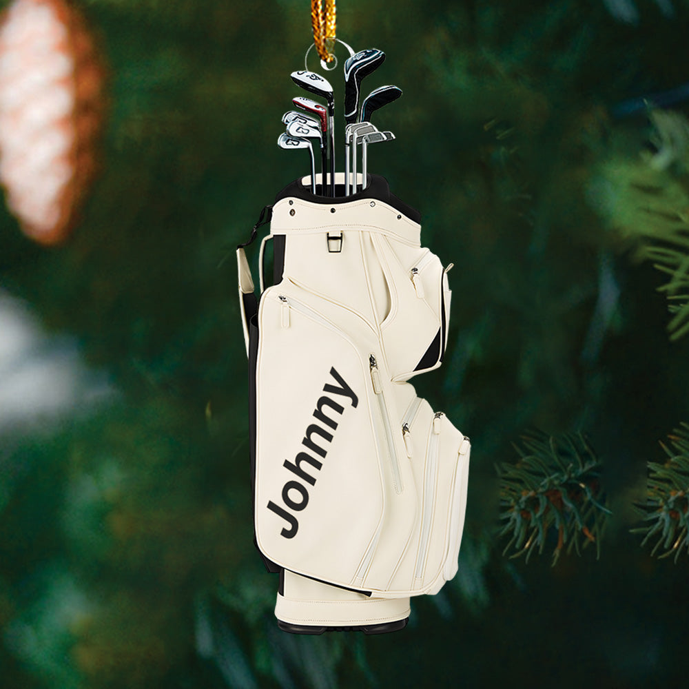 Custom Name Golf Bag Ornament For Golf Lover N3005 VH01 