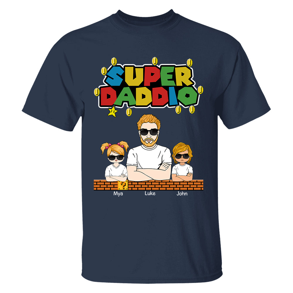 Super Daddio - Personalized Apparel Gift For Dad