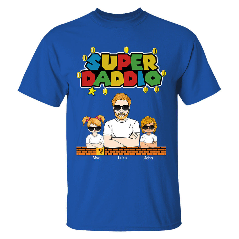 Super Daddio - Personalized Apparel Gift For Dad