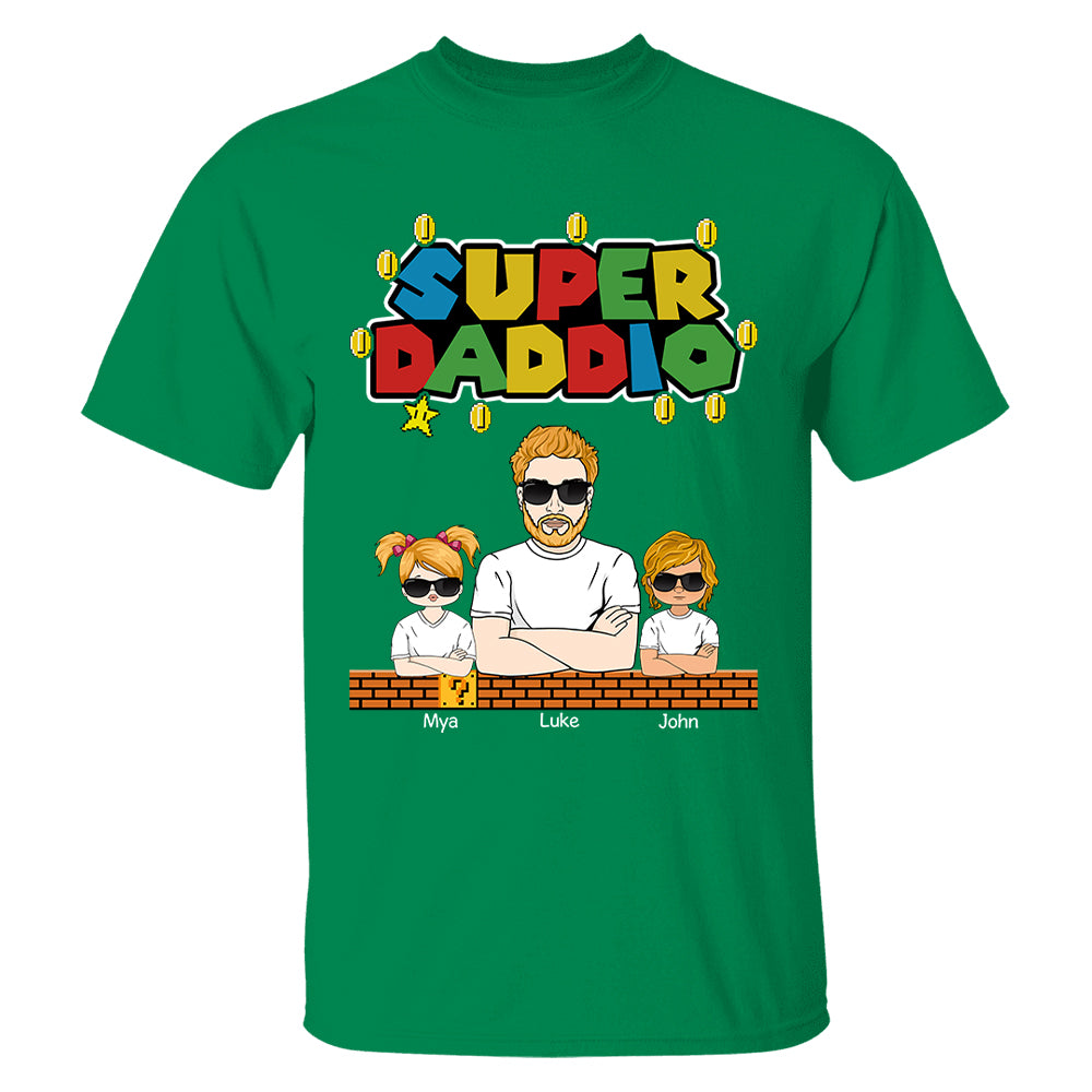 Super Daddio - Personalized Apparel Gift For Dad