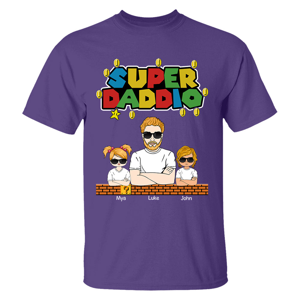 Super Daddio - Personalized Apparel Gift For Dad