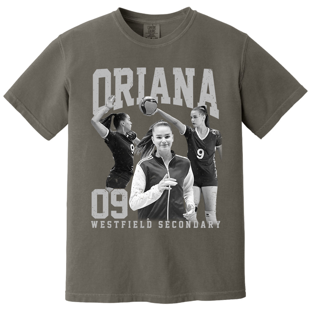 Volleyball Lover - Personalized Washed Tee Custom Sport Players Sport Family NA04 T24