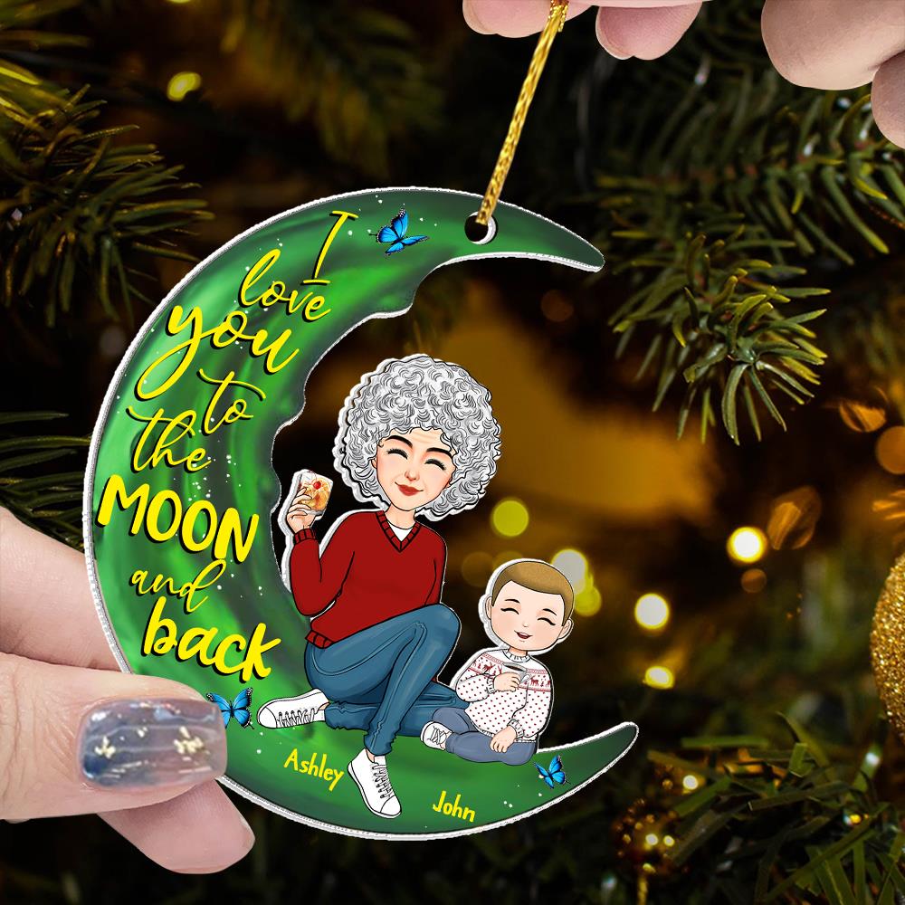 Custom Pickleball Christmas Ornament For Kids