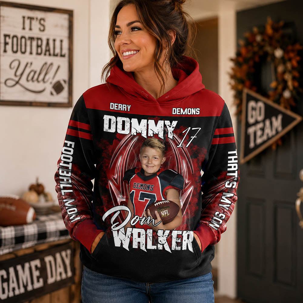 Personalized All Over Print Shirt For Football Family Game Day Shirt H2511