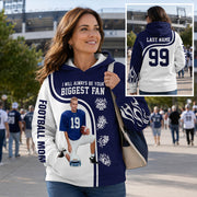 I Will Always Be Your Biggest Fan Custom All Over Print Shirt Gift For Football Mom Football Lovers H2511
