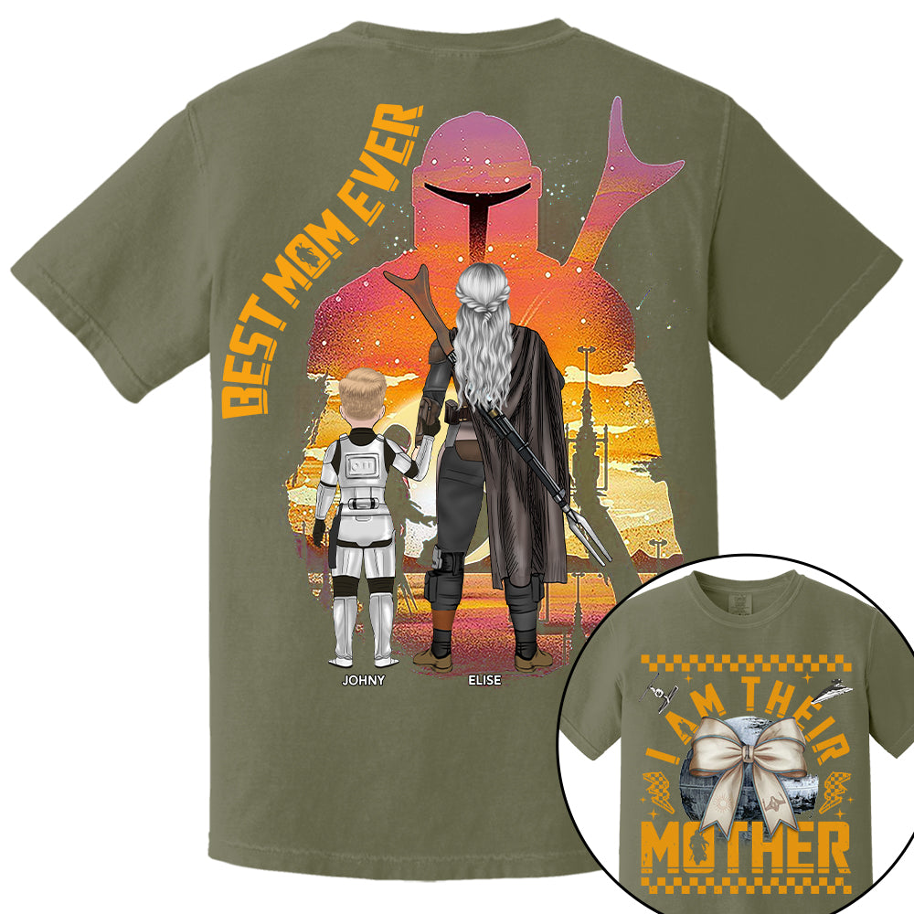 I Am Their Mother -Personalized Shirt For Mom - Custom Kid Shirt Mother's Day HIXX
