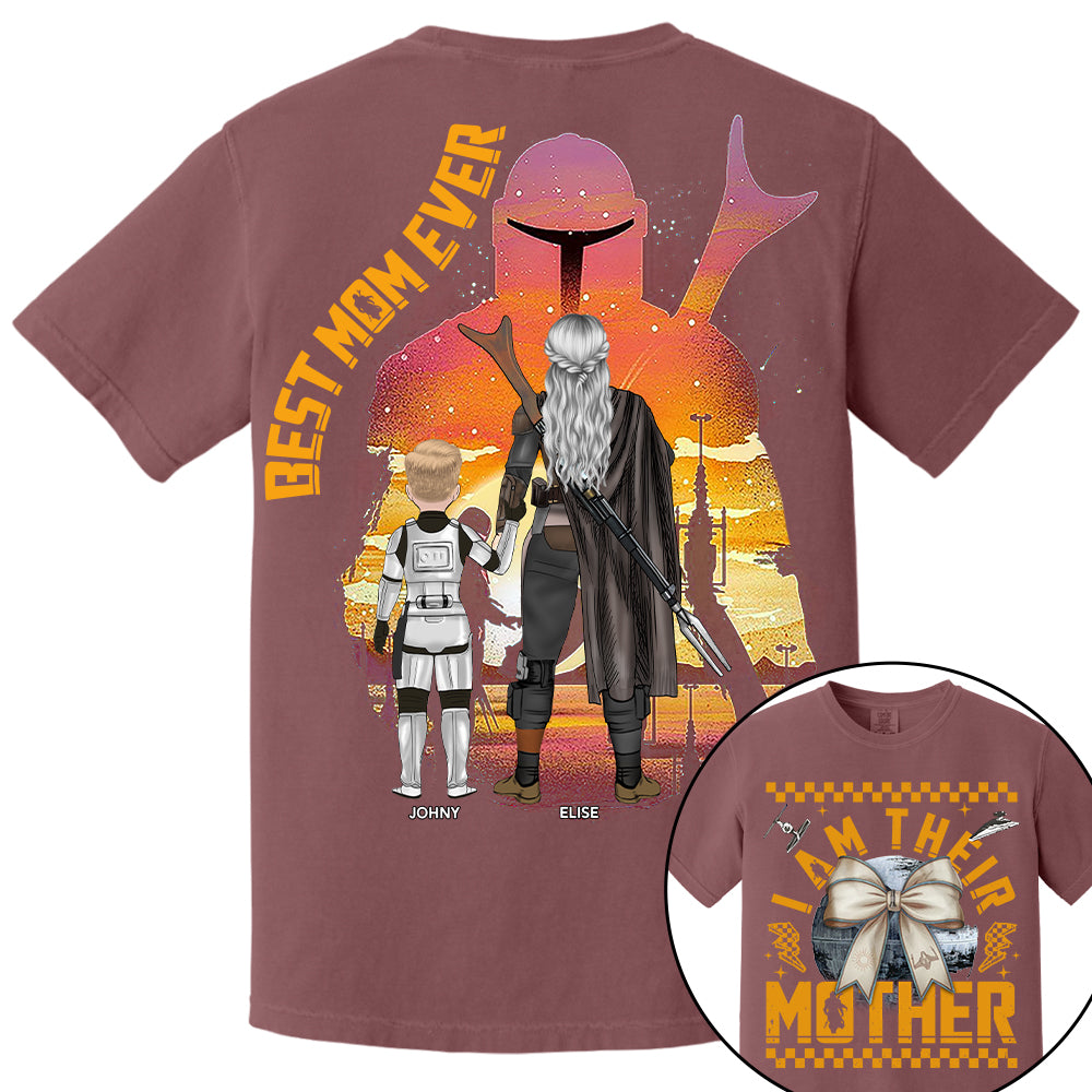 I Am Their Mother -Personalized Shirt For Mom - Custom Kid Shirt Mother's Day HIXX