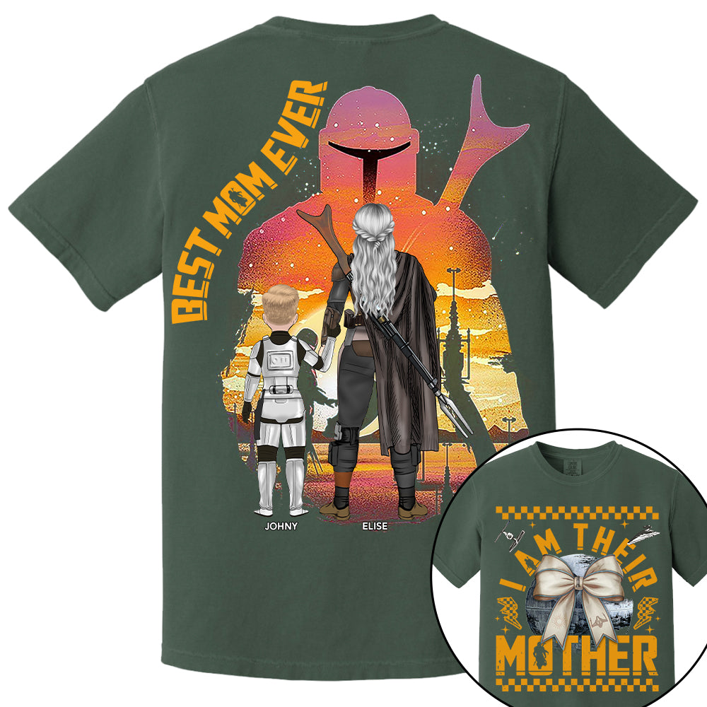 I Am Their Mother -Personalized Shirt For Mom - Custom Kid Shirt Mother's Day HIXX