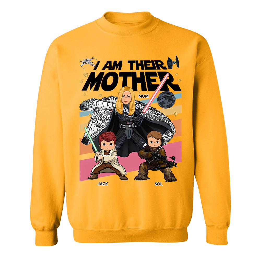 I Am Their Mother Personalized Shirt Gift For Mom - Mother's Day 2026 T1807 TH23