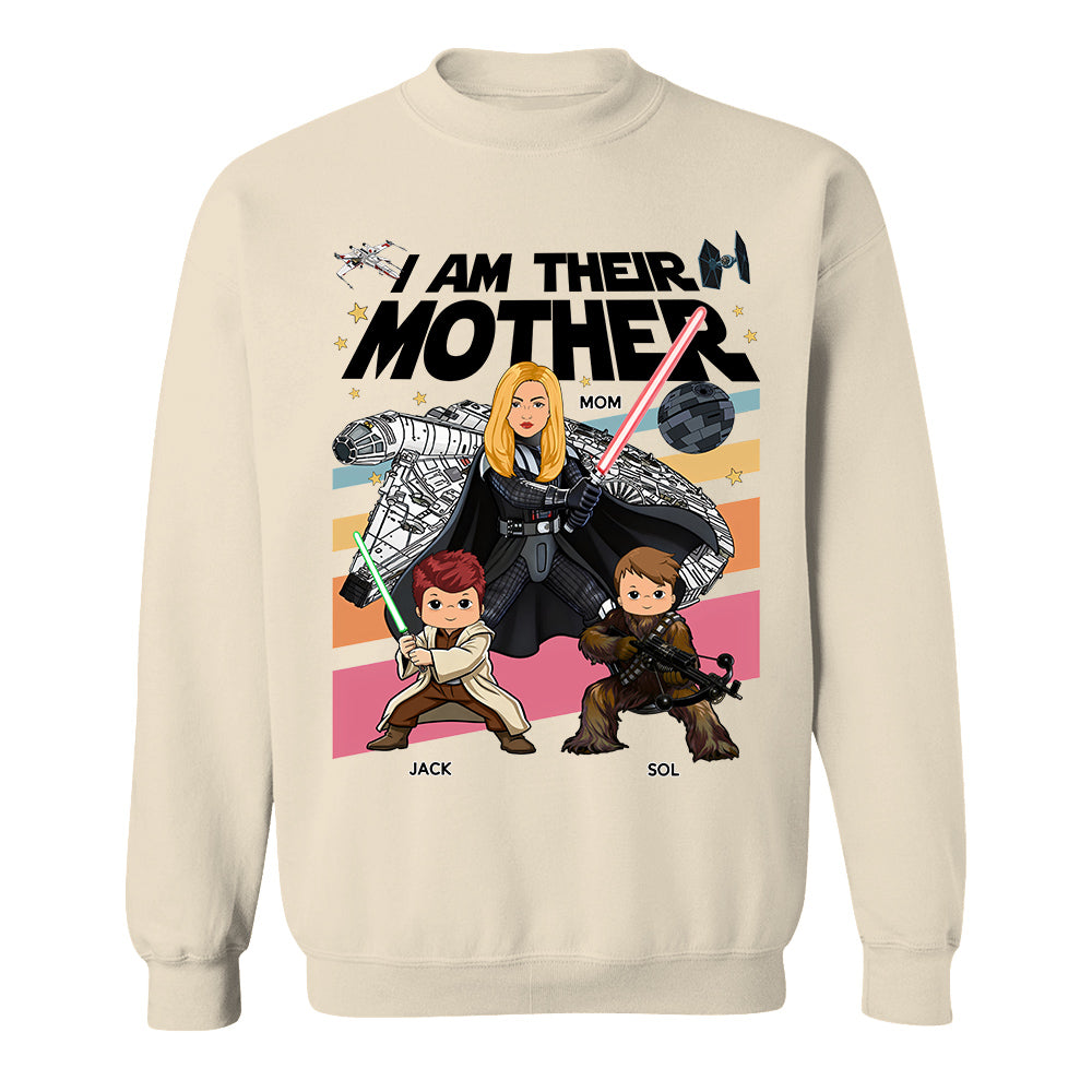 I Am Their Mother Personalized Shirt Gift For Mom - Mother's Day 2026 T1807 TH23