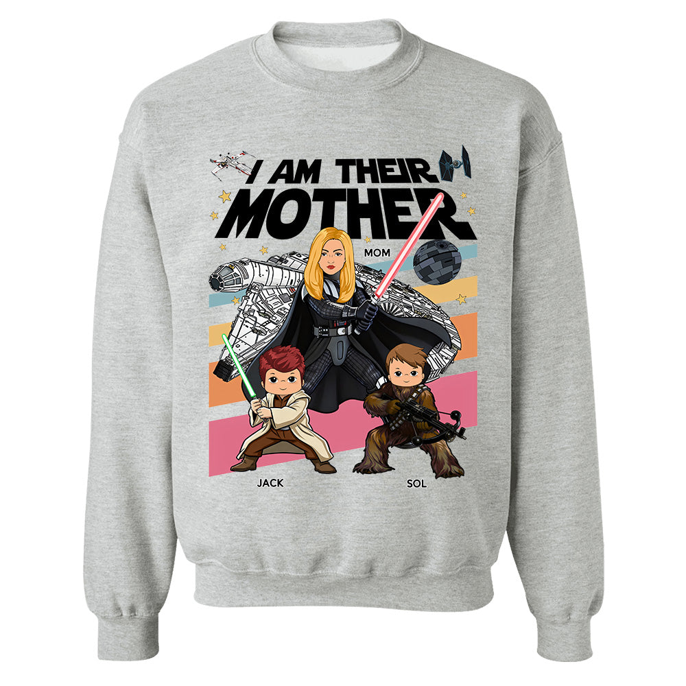 I Am Their Mother Personalized Shirt Gift For Mom - Mother's Day 2026 T1807 TH23