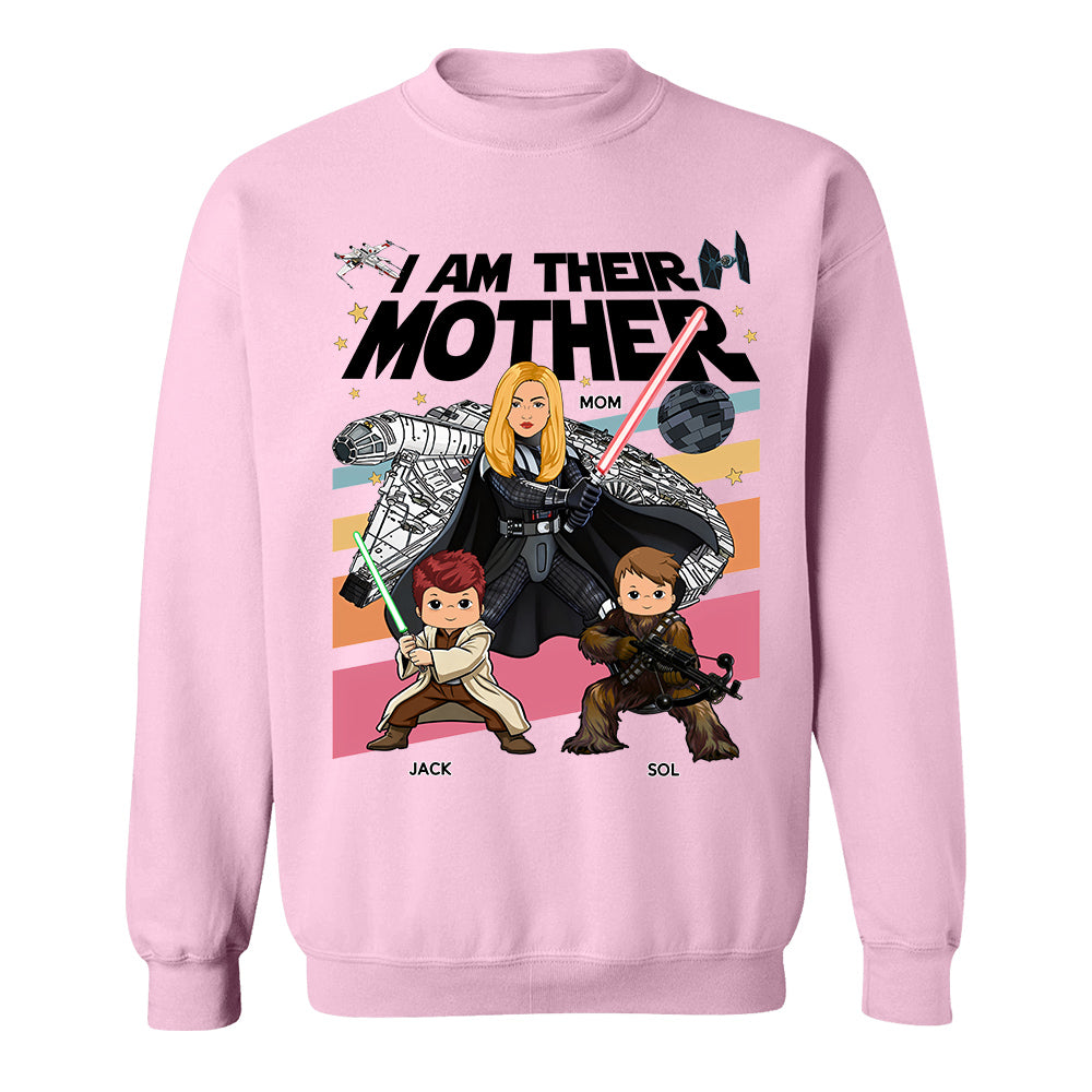 I Am Their Mother Personalized Shirt Gift For Mom - Mother's Day 2026 T1807 TH23