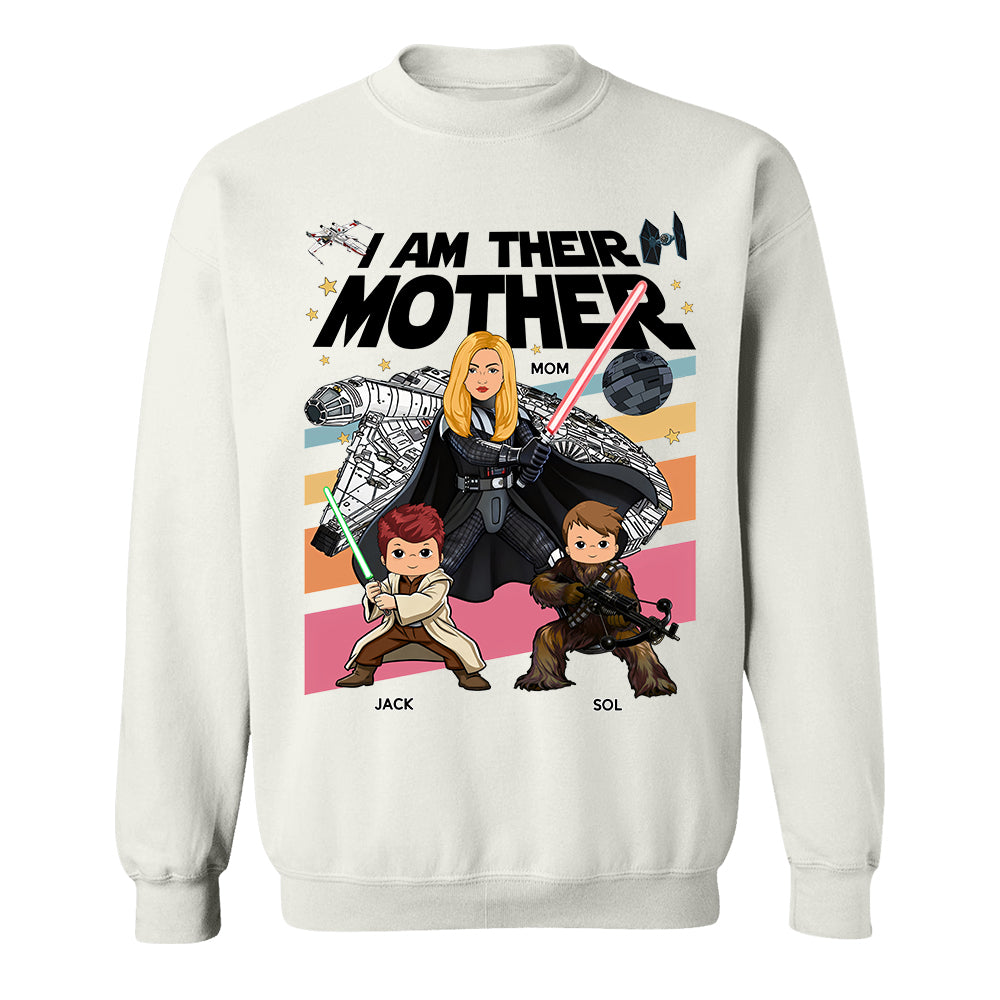 I Am Their Mother Personalized Shirt Gift For Mom - Mother's Day 2026 T1807 TH23