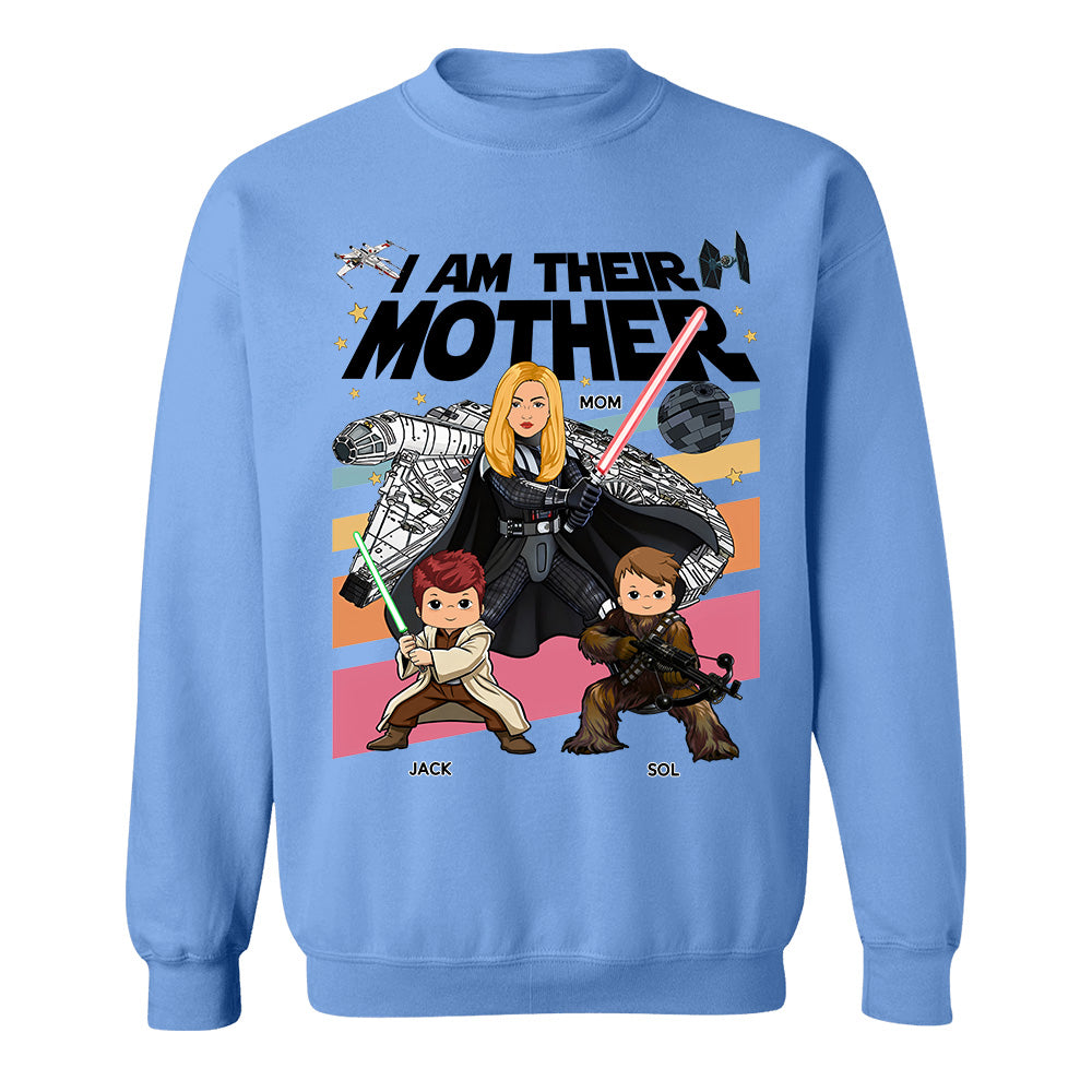 I Am Their Mother Personalized Shirt Gift For Mom - Mother's Day 2026 T1807 TH23
