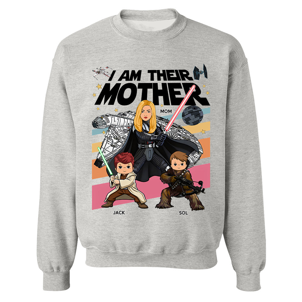 I Am Their Mother Personalized Shirt Gift For Mom - Mother's Day 2026 T1807 TH23