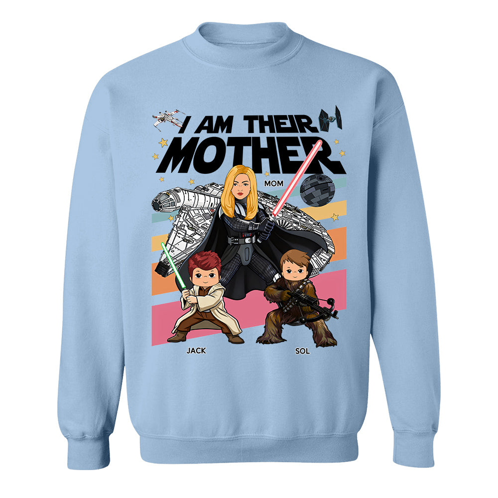 I Am Their Mother Personalized Shirt Gift For Mom - Mother's Day 2026 T1807 TH23