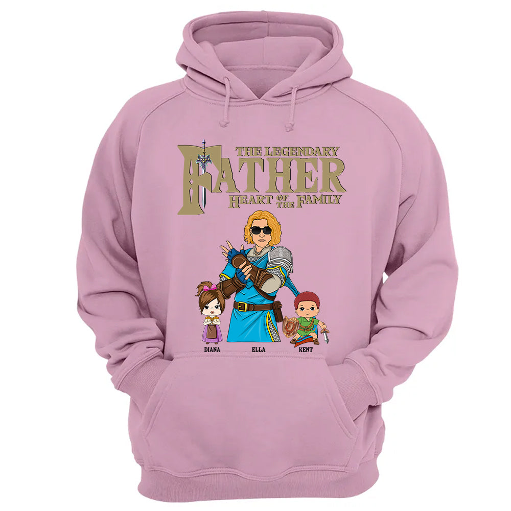 Personalized Greatest Dad In Hyrule Shirt Gift For Dad - Birthday & Mother's Day Gift For Her Vr2