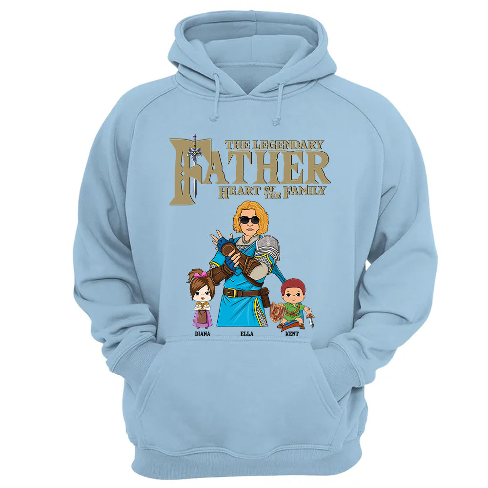 Personalized Greatest Dad In Hyrule Shirt Gift For Dad - Birthday & Mother's Day Gift For Her Vr2